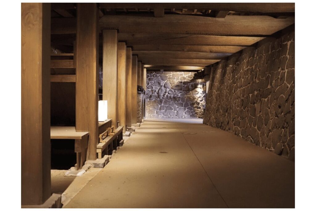 熊本城闇り通路