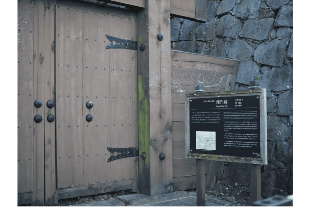 熊本城　熊本城埋門　埋門