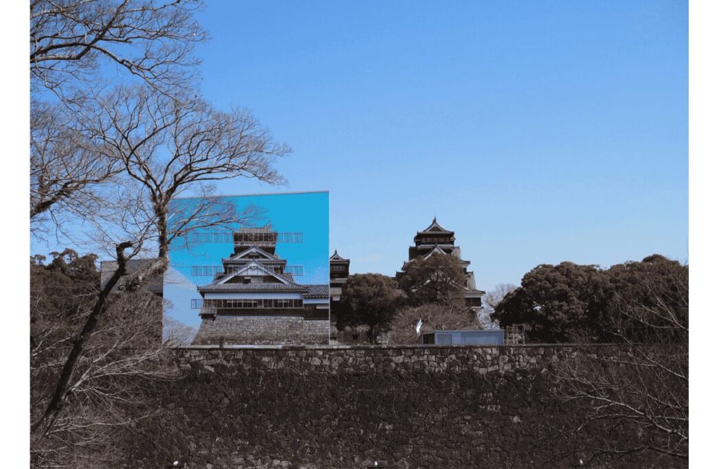 熊本城　熊本城天守閣　熊本城宇土櫓　熊本城二の丸公園