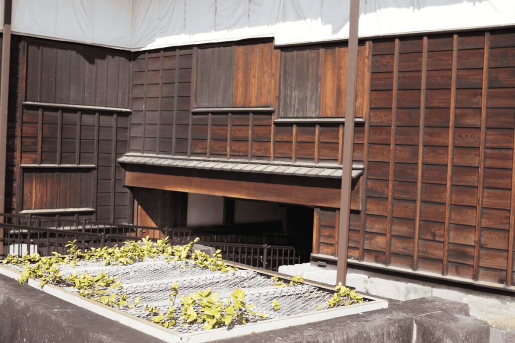 闇り通路　本丸御殿