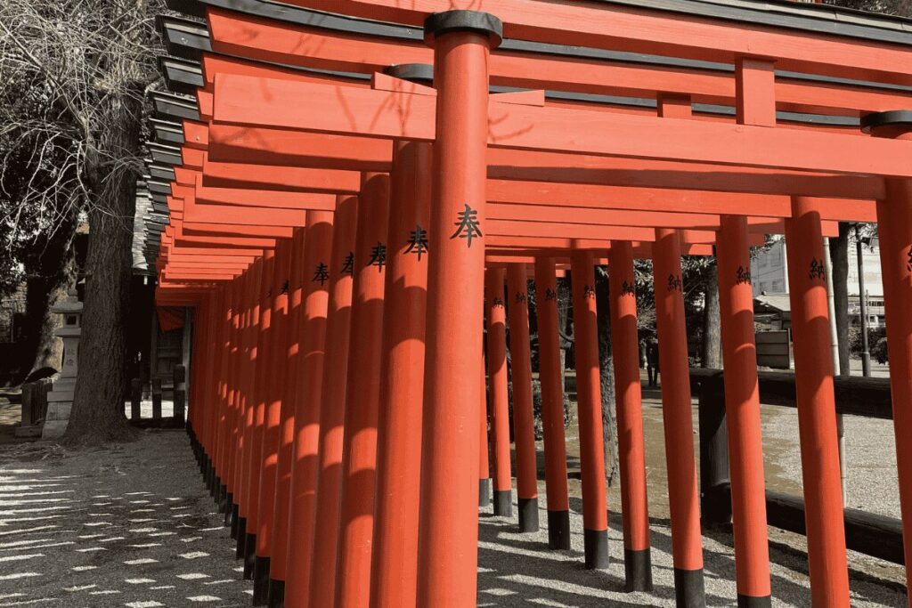 水前寺成趣園稲荷神社