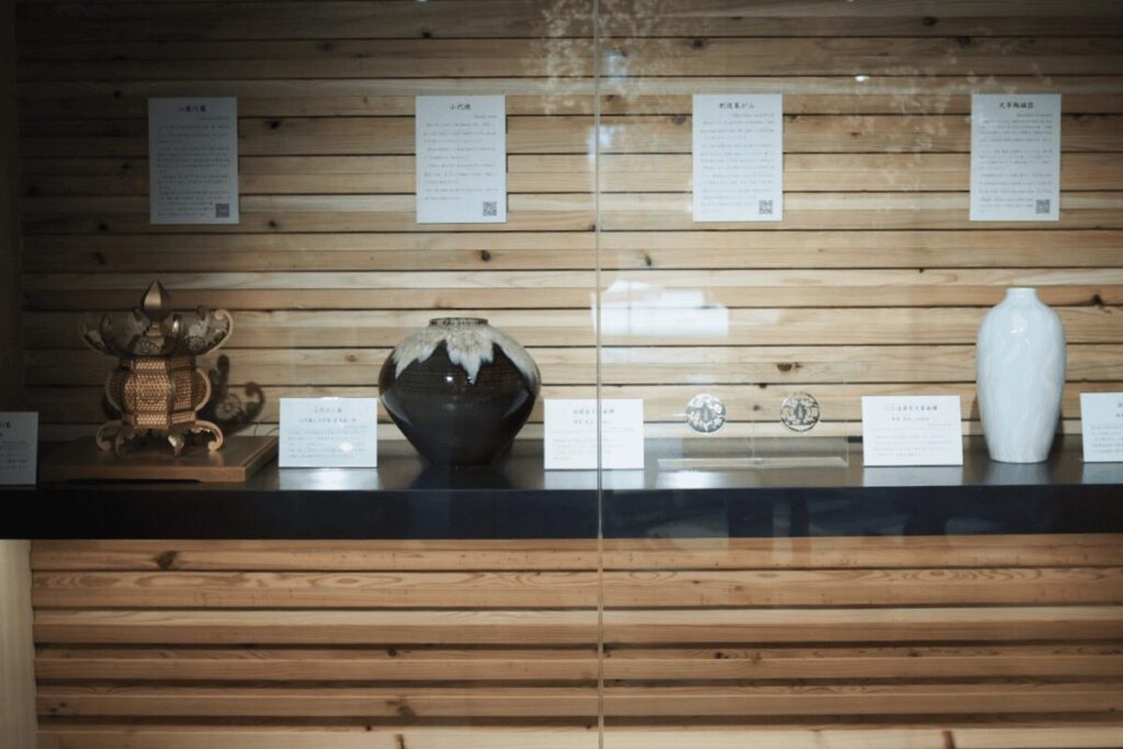 熊本県伝統工芸館の展示物