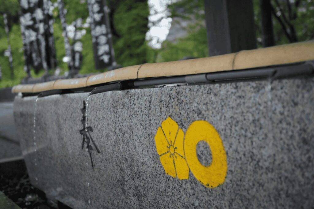 加藤神社の手水舎