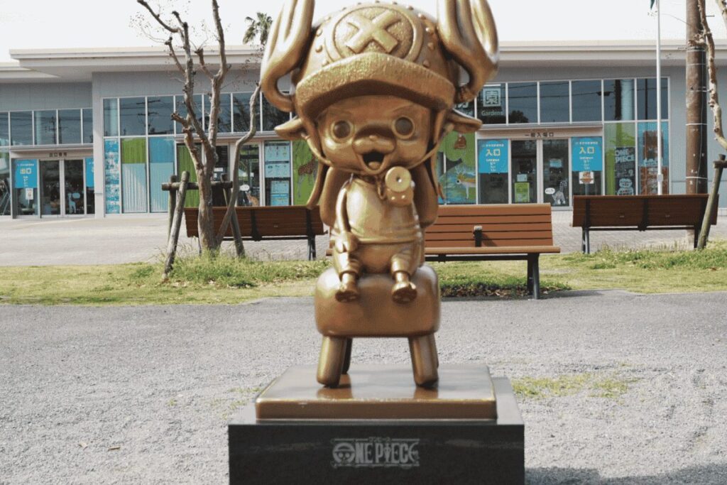 熊本市動植物園のチョッパー像