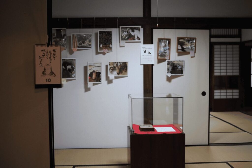 夏目漱石内坪井旧居の居間